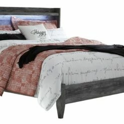 Brand new 😍 Signature Design By Ashley® Baystorm - Gray - 4 Pc. - 👗 Dresser, Mirror, King Panel Bed 👍 17 Signature Design By Ashley® Baystorm - Gray - 4 Pc. - Dresser, Mirror, King Panel Bed