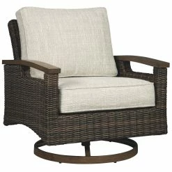 Ashley Furniture Chairs Paradise - Medium Brown - Swivel Lounge Chair (2/cn)