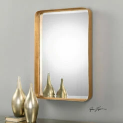 Accessories Uttermost Crofton Antique Gold Mirror