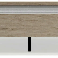 Signature Design By Ashley® Oliah - Natural - Queen Platform Bed Beds