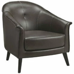 Ashley Furniture Brickham - Dark Brown - Accent Chair