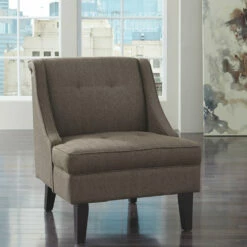 Ashley Furniture Clarinda - Classic Slipper Chair - Accent Chairs