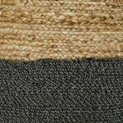 Ashley Furniture Accessories Sweed - Natural/black - Pouf - Round