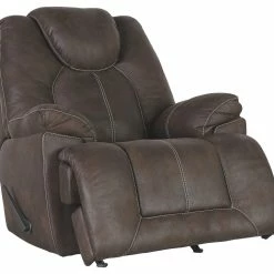 Hot Sale 🛒 Ashley Furniture Warrior - Coffee - Rocker Recliner ✔️ 12 Ashley Furniture Warrior - Coffee - Rocker Recliner