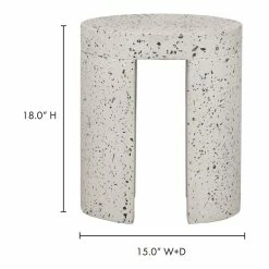 Deals ⭐ Moe's Home Collection Lyon Outdoor Stool Stools 🌟 13 Moe's Home Collection Lyon Outdoor Stool Stools