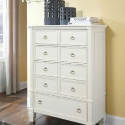 Ashley Furniture Prentice - White - Chest