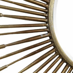 Accessories Uttermost Golden Rays Starburst Mirror