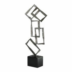 Uttermost Talal Brushed Nickel Sculpture