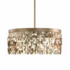 Accessories Uttermost Tillie 3 Light Textured Gold Pendant