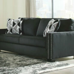 Signature Design By Ashley® Living Room Sets Gleston - Onyx - 4 Pc. - Sofa, Loveseat, Chair, Ottoman