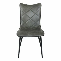 Moe's Home Collection Josie Dining Chair Grey-m2 Chairs