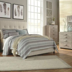 Cheapest ❤️ Ashley Furniture Culverbach - Gray - Five Drawer Chest 😍 19 Ashley Furniture Culverbach - Gray - Five Drawer Chest