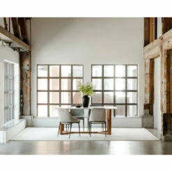 Moe's Home Collection Jinxx Rectangular Dining Table Brown Tables