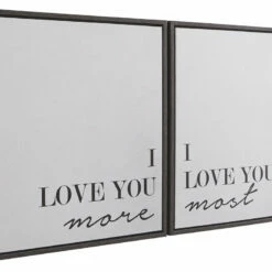 Ashley Furniture Accessories Adline - Black/white - Wall Art Set (2/cn)