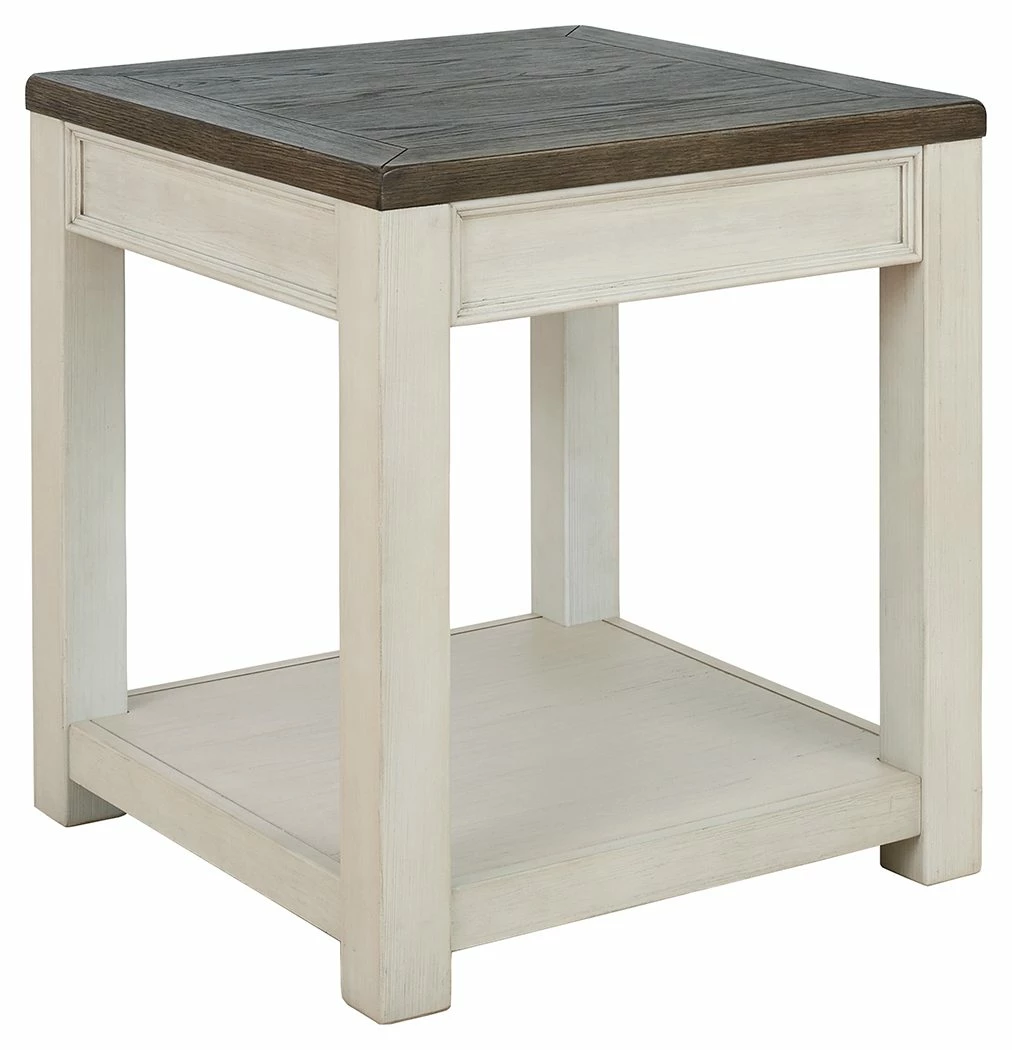 Buy 💯 Ashley Furniture Bolanburg - Brown/white - Square End Table 😍 3 Ashley Furniture Bolanburg - Brown/white - Square End Table