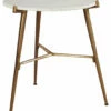 Ashley Furniture Tables Chadton - White/gold Finish - Accent Table