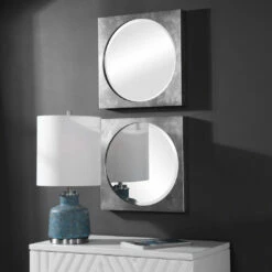 Accessories Uttermost Aletris Modern Square Mirrors, S/2