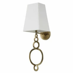 Accessories Uttermost Brambleton 1 Light Brass Sconce