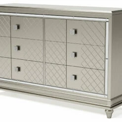Ashley Furniture Chevanna - Platinum - Dresser
