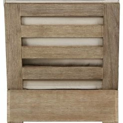 Ashley Furniture Silo - Brown - Armless Chair W/ Cushion