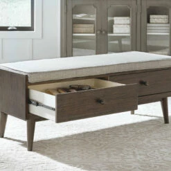 Ashley Furniture Benches Chetfield - Beige/brown - Storage Bench