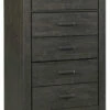 Ashley Furniture Brinxton - Charcoal - Five Drawer Chest Chests
