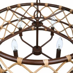 Promo ❤️ Accessories Uttermost Hilo 4 Light Drum Pendant 🥰 11 Accessories Uttermost Hilo 4 Light Drum Pendant