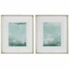 Accessories Uttermost Coastal Patina Modern Framed Prints, S/2