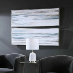 Accessories Uttermost Drifting Abstract Landscape Art, S/2