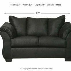 Ashley Furniture Darcy - Loveseat Contemporary - Stationary Loveseats