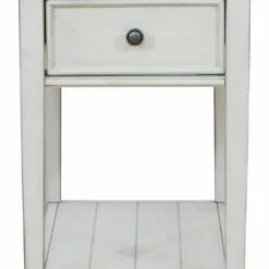 Signature Design By Ashley® Tables Kanwyn - Whitewash - Rectangular End Table