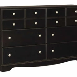 Ashley Furniture Mirlotown - Almost Black - Six Drawer Dresser