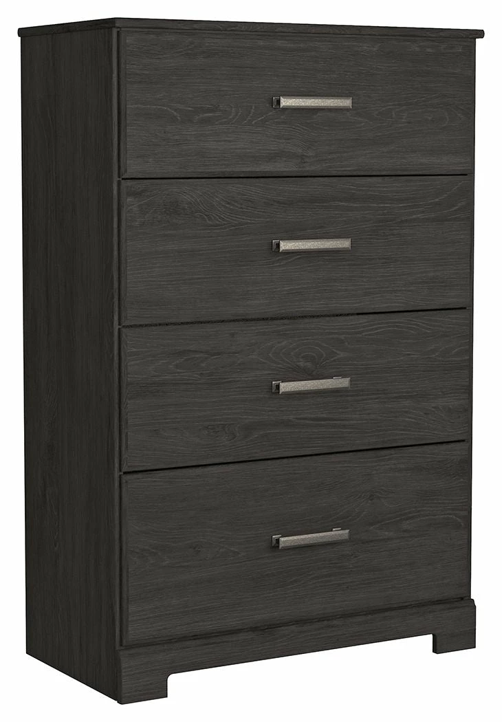Best Pirce ✔️ Ashley Furniture Chests Belachime - Black - Four Drawer Chest 🧨 3 Ashley Furniture Chests Belachime - Black - Four Drawer Chest