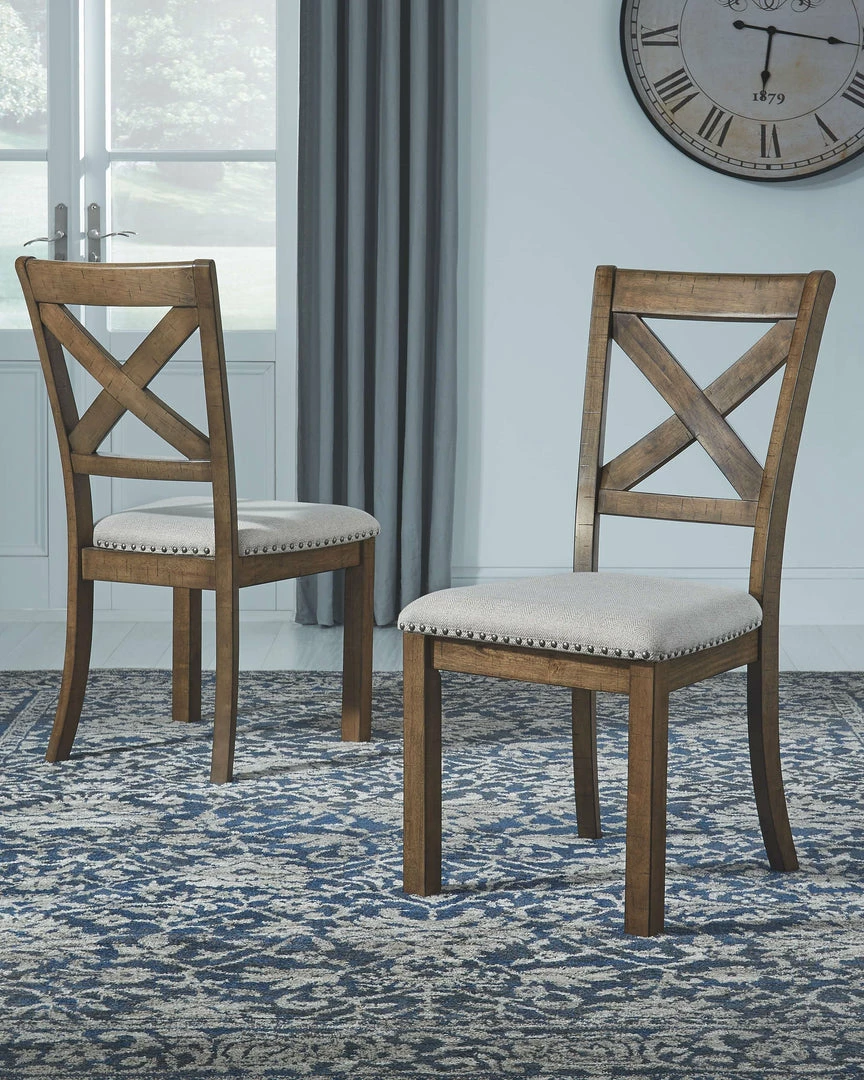 Wholesale 🔔 Ashley Furniture Moriville - Beige - Dining Uph Side Chair (2/cn) Chairs 💯 9 Ashley Furniture Moriville - Beige - Dining Uph Side Chair (2/cn) Chairs