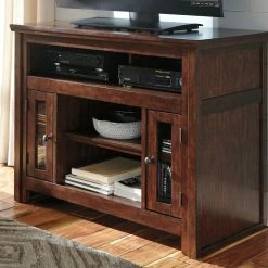 Ashley Furniture Harpan - Reddish - Best In Class TV Stand