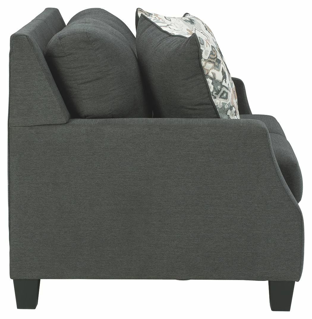 Cheapest ๐ฅฐ Ashley Furniture Bayonne - Gray Dark - Loveseat ๐ 5 Ashley Furniture Bayonne - Gray Dark - Loveseat