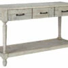 New ๐คฉ Ashley Furniture Tables Shawnalore - Whitewash - Sofa Table ๐ 1 Ashley Furniture Tables Shawnalore - Whitewash - Sofa Table