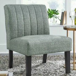 Outlet ๐ Ashley Furniture Hughleigh - Gray - Accent Chair โ 8 Ashley Furniture Hughleigh - Gray - Accent Chair