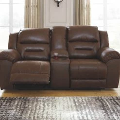Signature Design By Ashley® Stoneland - Power Reclining Sofa & Loveseat Set