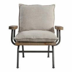 Uttermost Declan Industrial Accent Chair Chairs