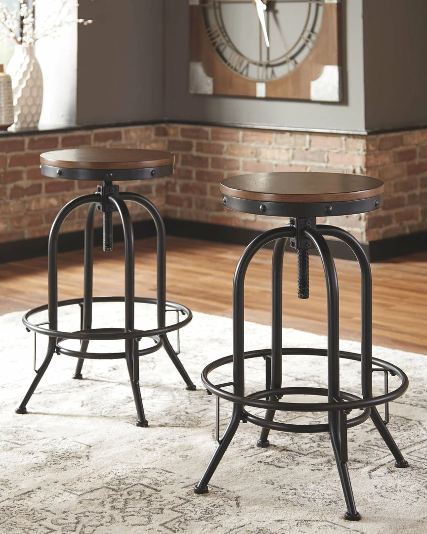 Best Sale 😍 Ashley Furniture Valebeck - Best In Class - Swivel Barstool (2/CN) 🔥 10 Ashley Furniture Valebeck - Best In Class - Swivel Barstool (2/CN)