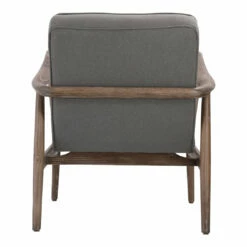 Moe's Home Collection Anderson Arm Chair Ash Grey Chairs