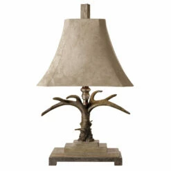 Uttermost Stag Horn Table Lamp