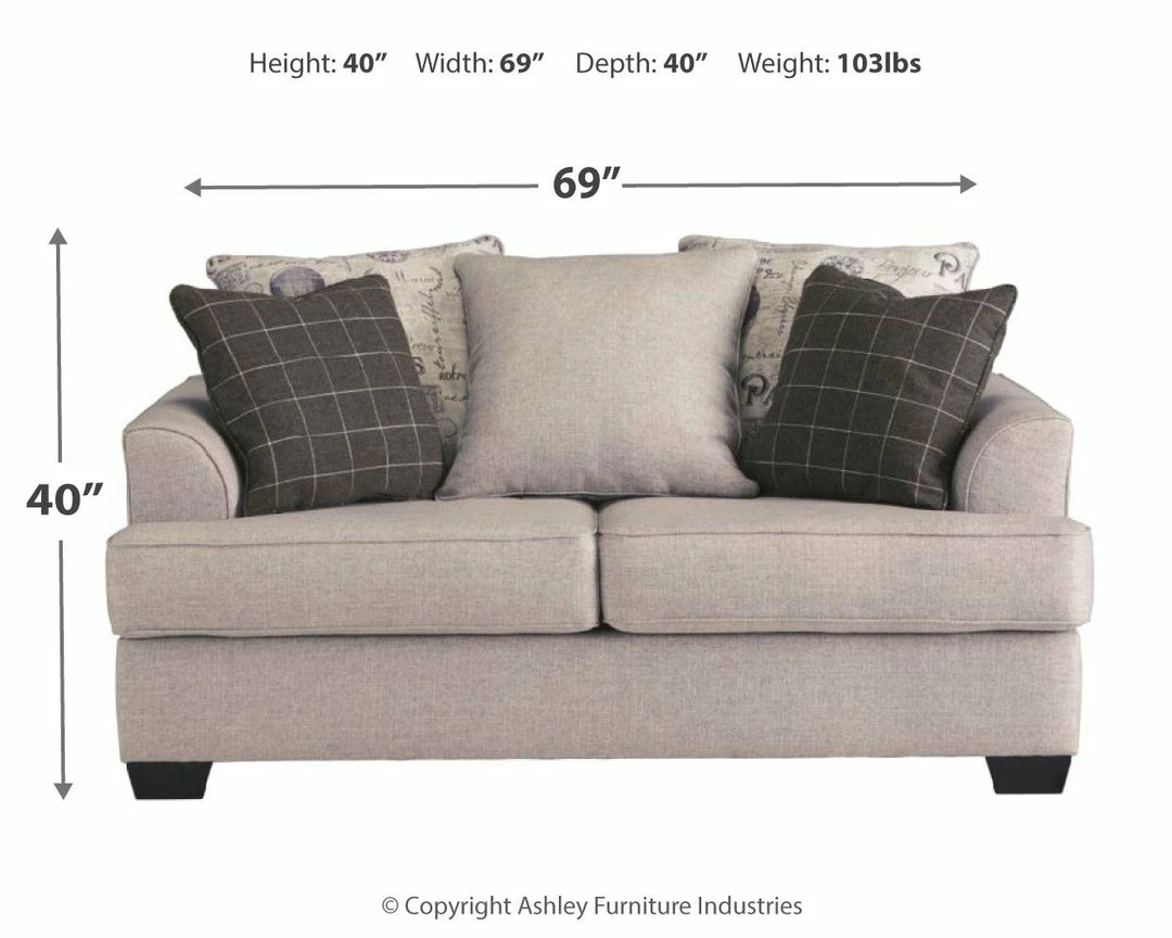 Coupon ๐ Ashley Furniture Velletri - Pewter - Loveseat Loveseats ๐คฉ 9 Ashley Furniture Velletri - Pewter - Loveseat Loveseats