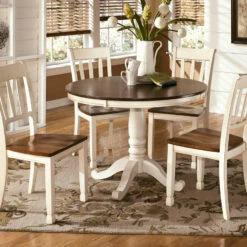 Outlet 🧨 Ashley Furniture Chairs Whitesburg - Brown/cottage White - Dining Room Side Chair (2/cn) 🧨 24 Ashley Furniture Chairs Whitesburg - Brown/cottage White - Dining Room Side Chair (2/cn)