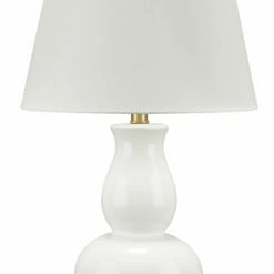 Ashley Furniture Zellrock - White - Ceramic Table Lamp (1/cn)