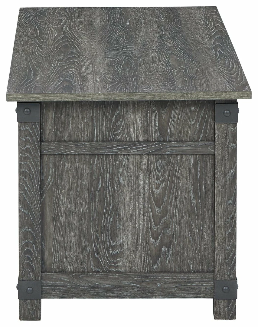 New 🌟 Ashley Furniture Freedan - Grayish Brown - Rect Lift Top Cocktail Table Tables 💯 10 Ashley Furniture Freedan - Grayish Brown - Rect Lift Top Cocktail Table Tables