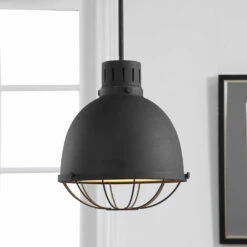 Accessories Uttermost Dayton 1 Light Industrial Pendant