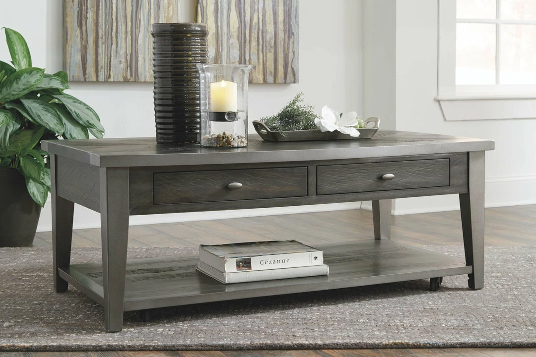 Flash Sale ๐ Ashley Furniture Branbury - Grayish Brown - Rectangular Cocktail Table Tables ๐ 10 Ashley Furniture Branbury - Grayish Brown - Rectangular Cocktail Table Tables
