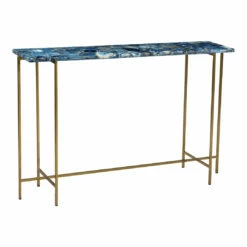 Moe's Home Collection Tables Blue Agate Console Table